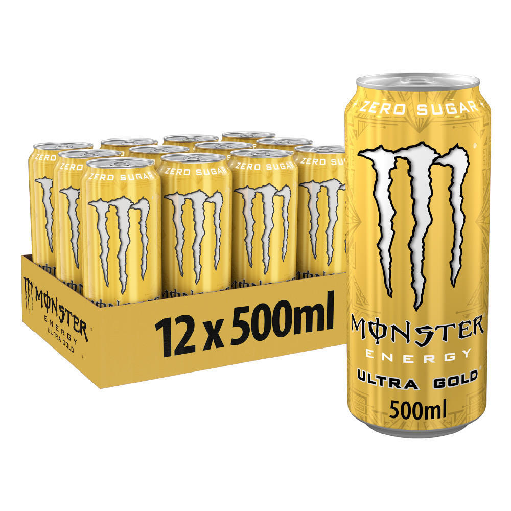 MONSTER Monster Energy Ultra - Ultra Gold - 6000 ml (12 Blikjes)