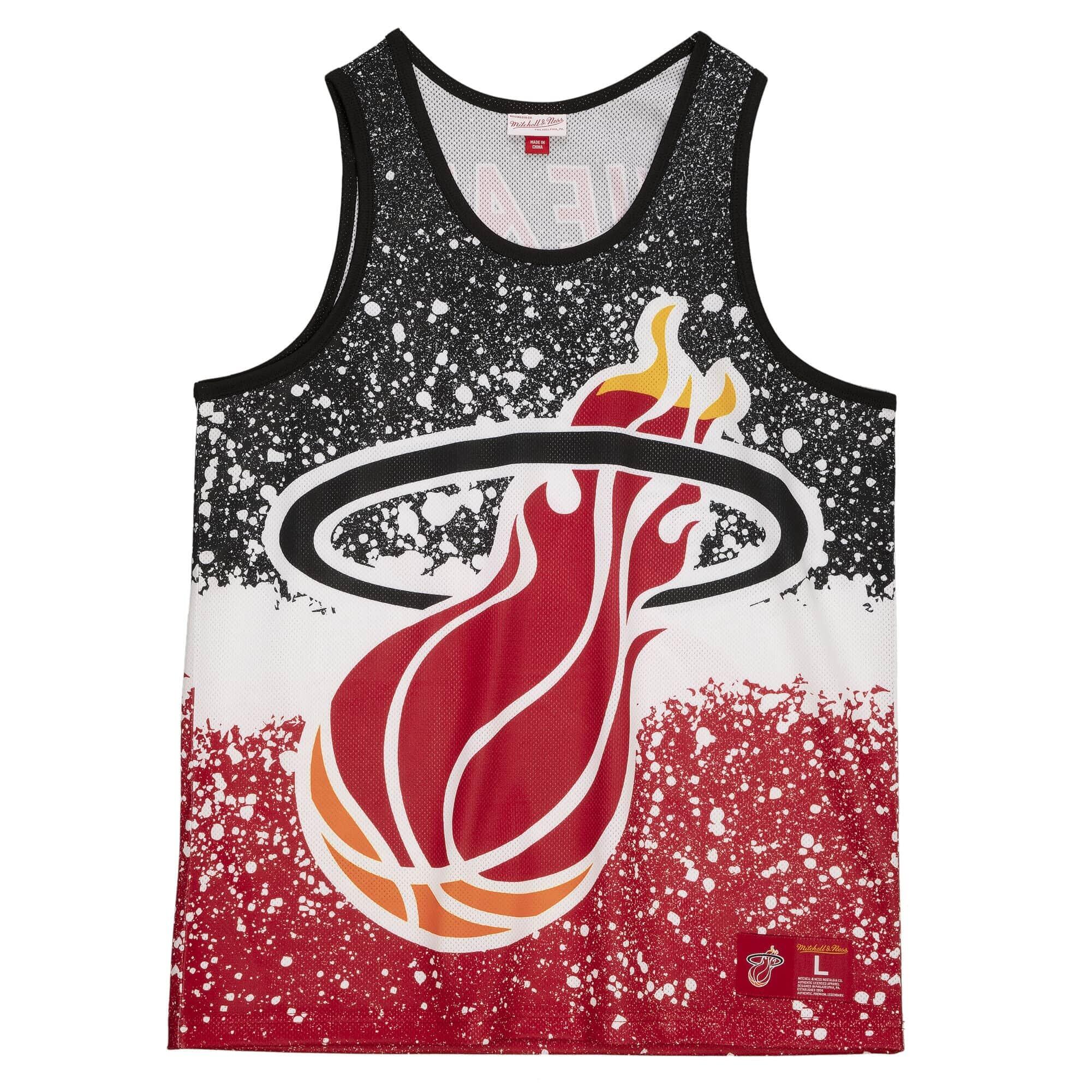 MITCHELL & NESS D bardeur Mitchell & Ness  Jumbotron Mesh Miami Heat