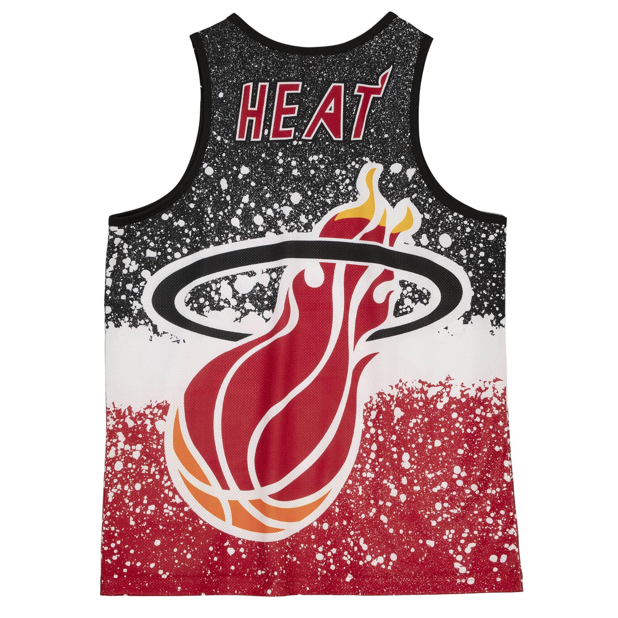 D bardeur Mitchell & Ness  Jumbotron Mesh Miami Heat 2/3