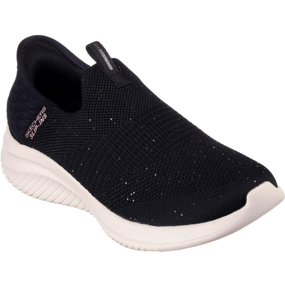 Womens Leisure Casual Shoes Slip On 149594/bkrg Ultra Flex 3.0-shiny Night