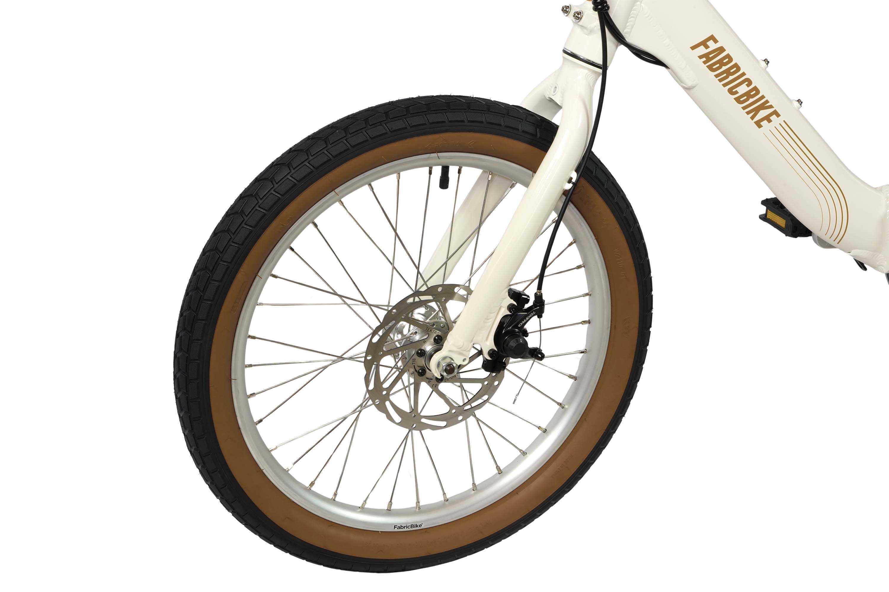 Fabricbike Volt - Vélo électrique pliable 20" Aluminium. Beige 7/7