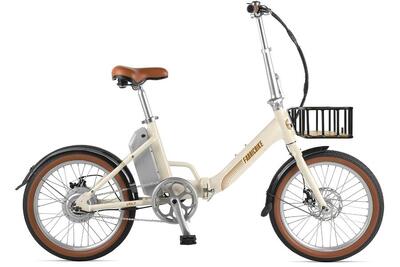 Fabricbike Volt – Bicicletta elettrica pieghevole 20" Alluminio. Nero Plus