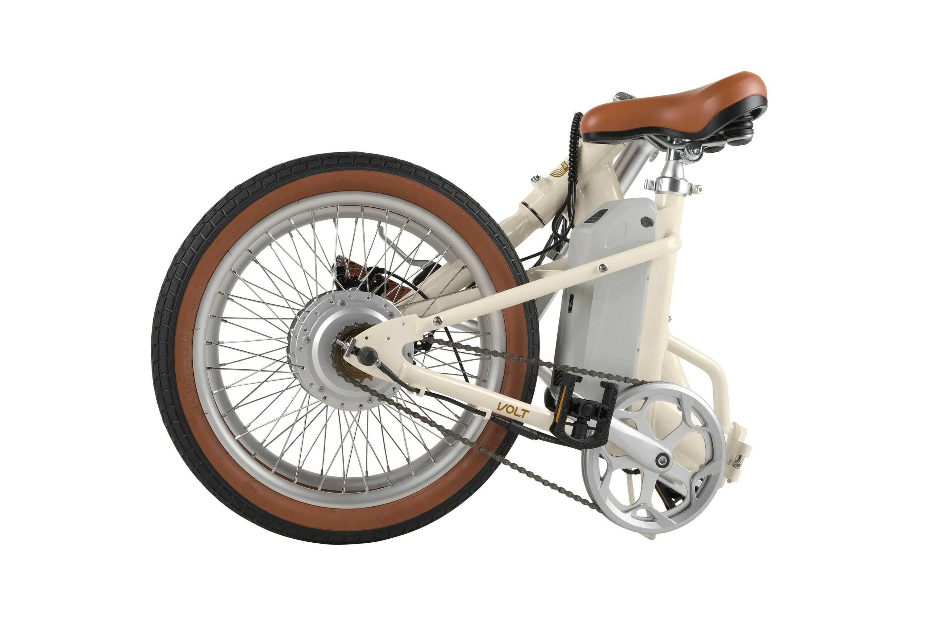 Fabricbike Volt - Vélo électrique pliable 20" Aluminium. Beige 5/7