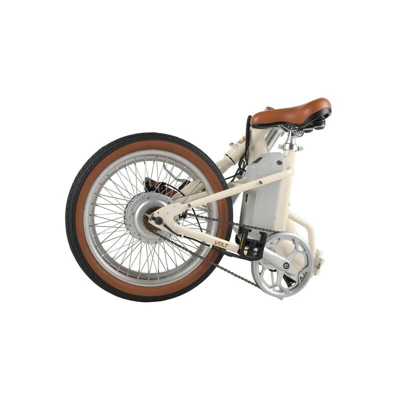 Bicicletă electrică pliabilă Fabricbike Volt - 20", aluminiu. Beige