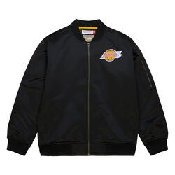 Blouson en satin léger Los Angeles Lakers