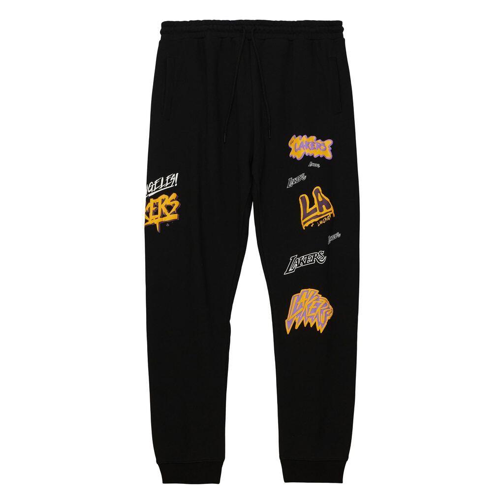 MITCHELL & NESS Los Angeles Lakers Slap Sticker Sweatpants