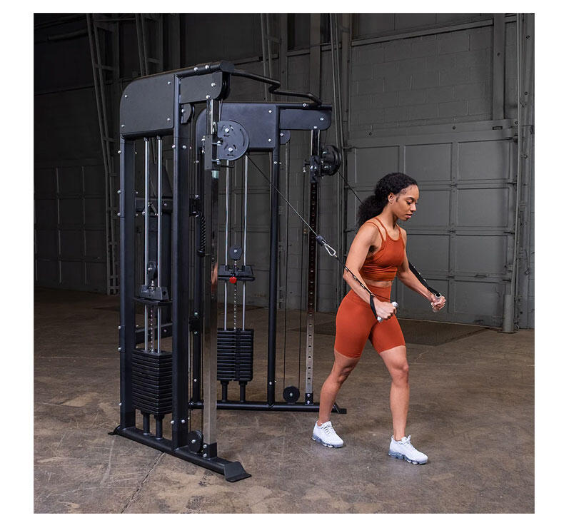 Máquina de Poleas Premium 2 bloques de pesas de 75 Kg 7/7