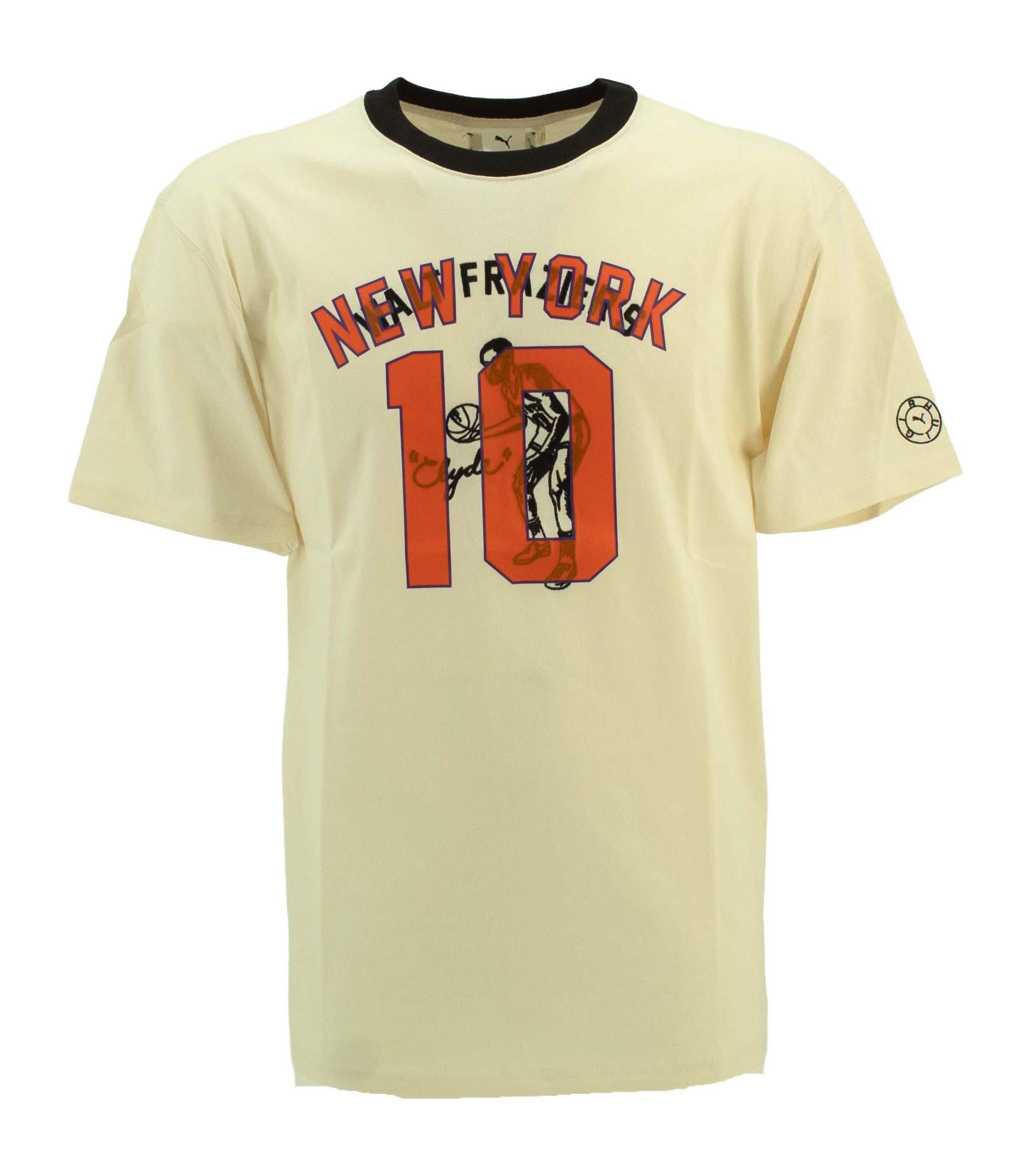 PUMA Shirt x RHUIGI Graphic Tee pristine in Beige