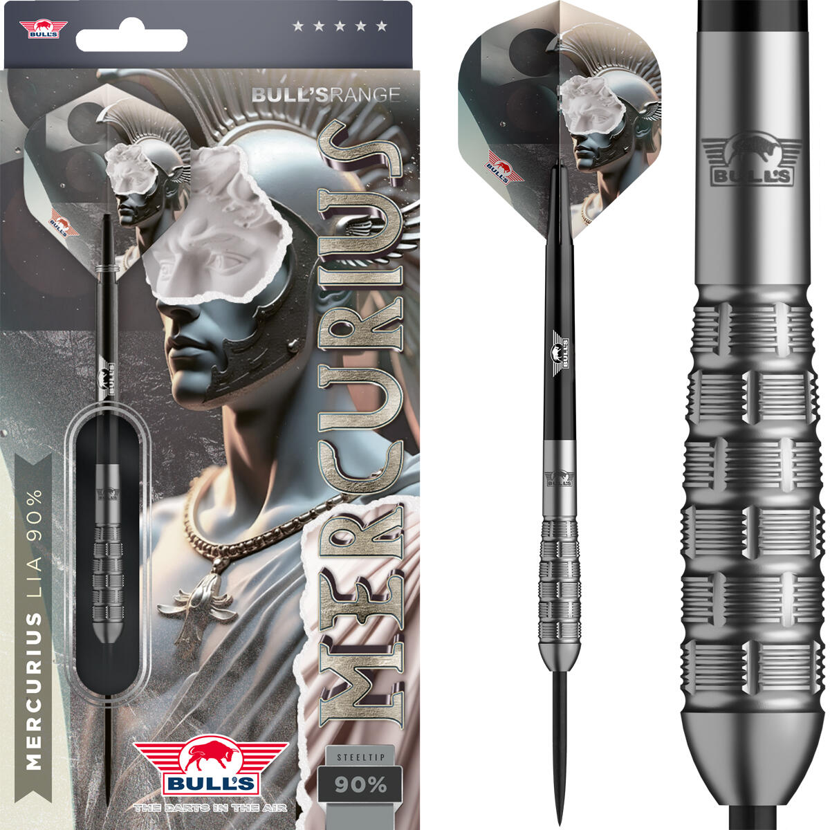 Bull's Mercurius Lia 90% Steeldarts 18g 6/7