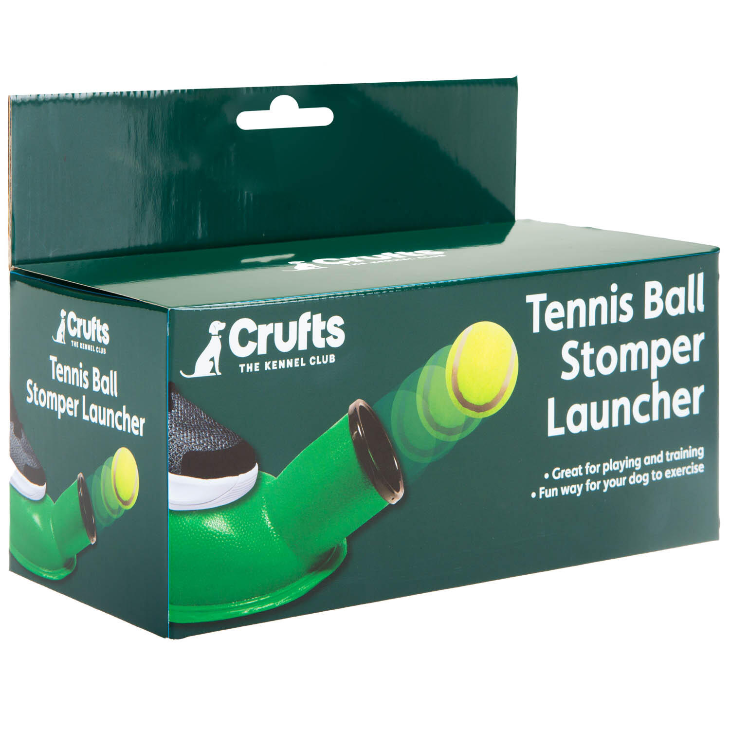 Crufts Tennis Ball Stomper Launcher 1/7