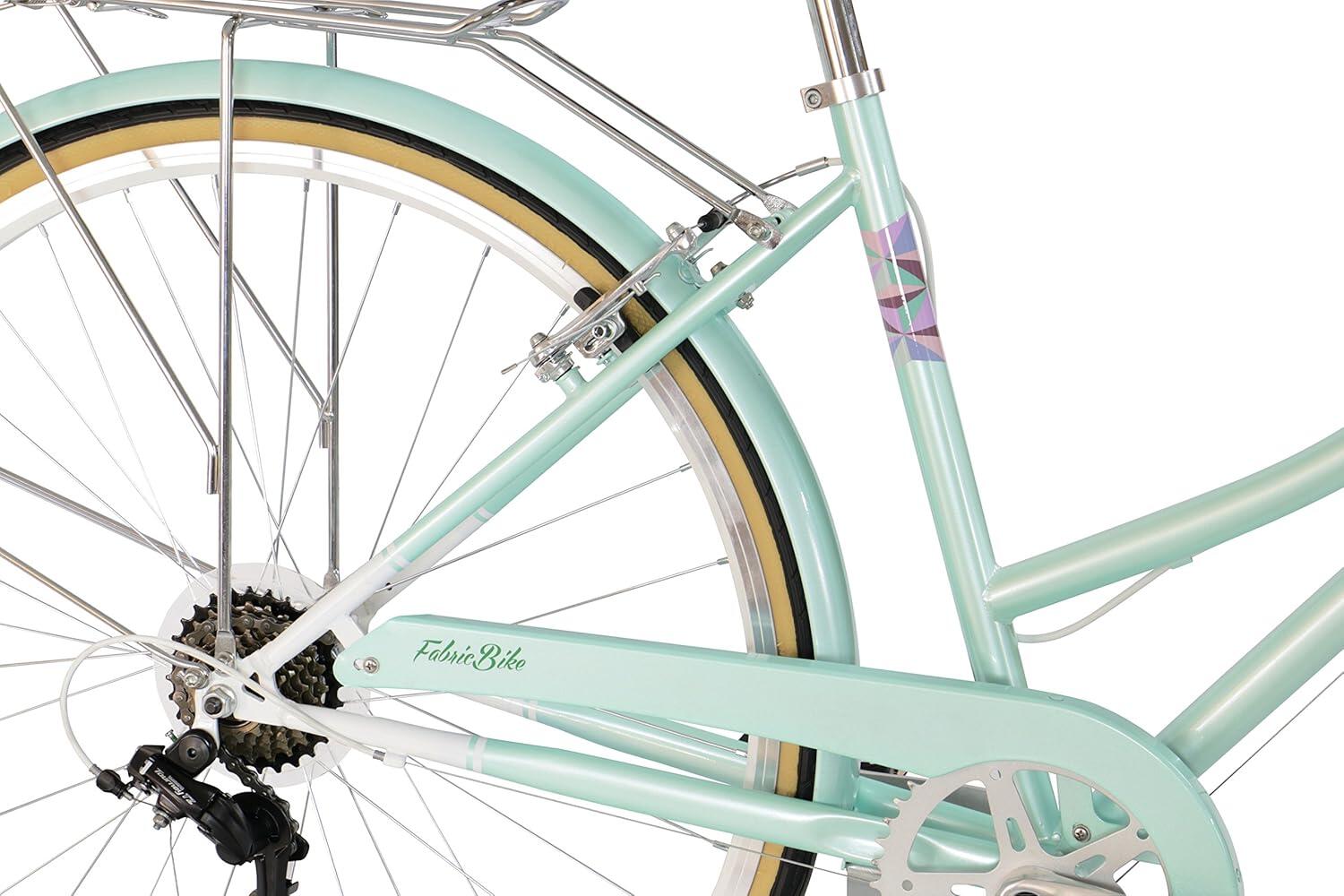 FabricBike Step City - Omafiets voor dames, Shimano 7-versnellingen. Green 6/6