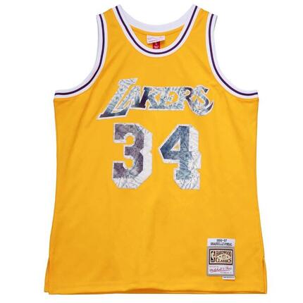 Maillot NBA Los Angeles Lakers Shaquille O’Neal NBA 75Th 1996