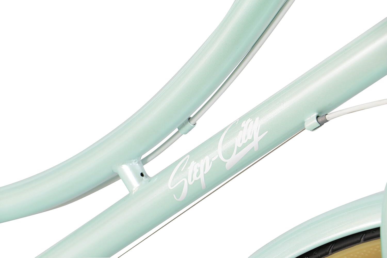 FabricBike Step City - Omafiets voor dames, Shimano 7-versnellingen. Green 4/6