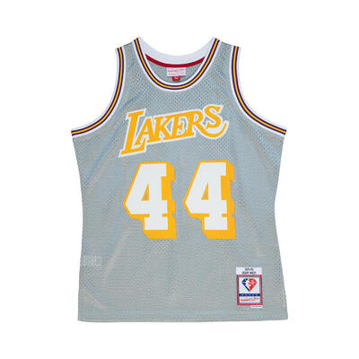 Nba-shirt los angeles lakers jerry west 75th nba 1971