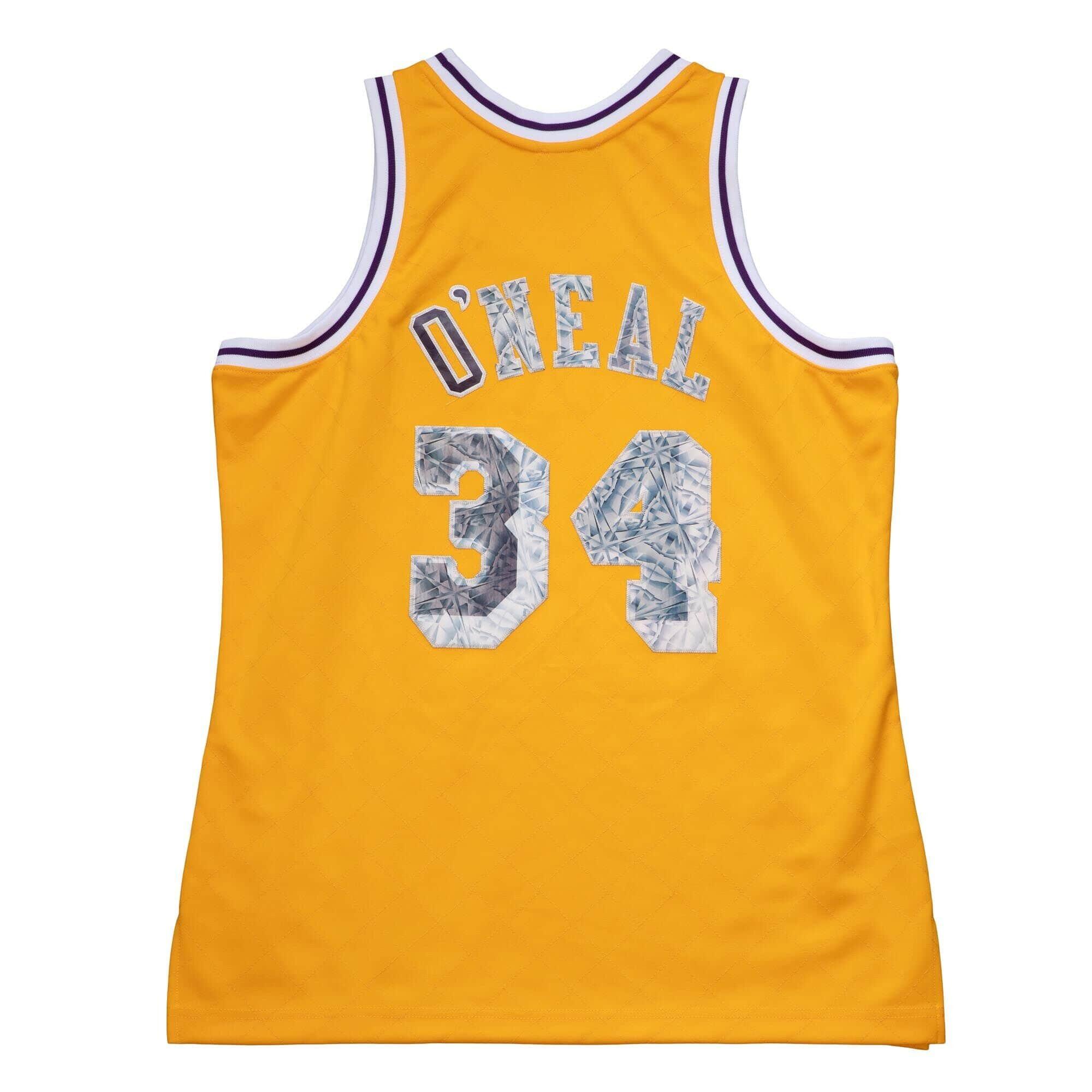 Maillot NBA Los Angeles Lakers Shaquille O’Neal NBA 75Th 1996 2/4