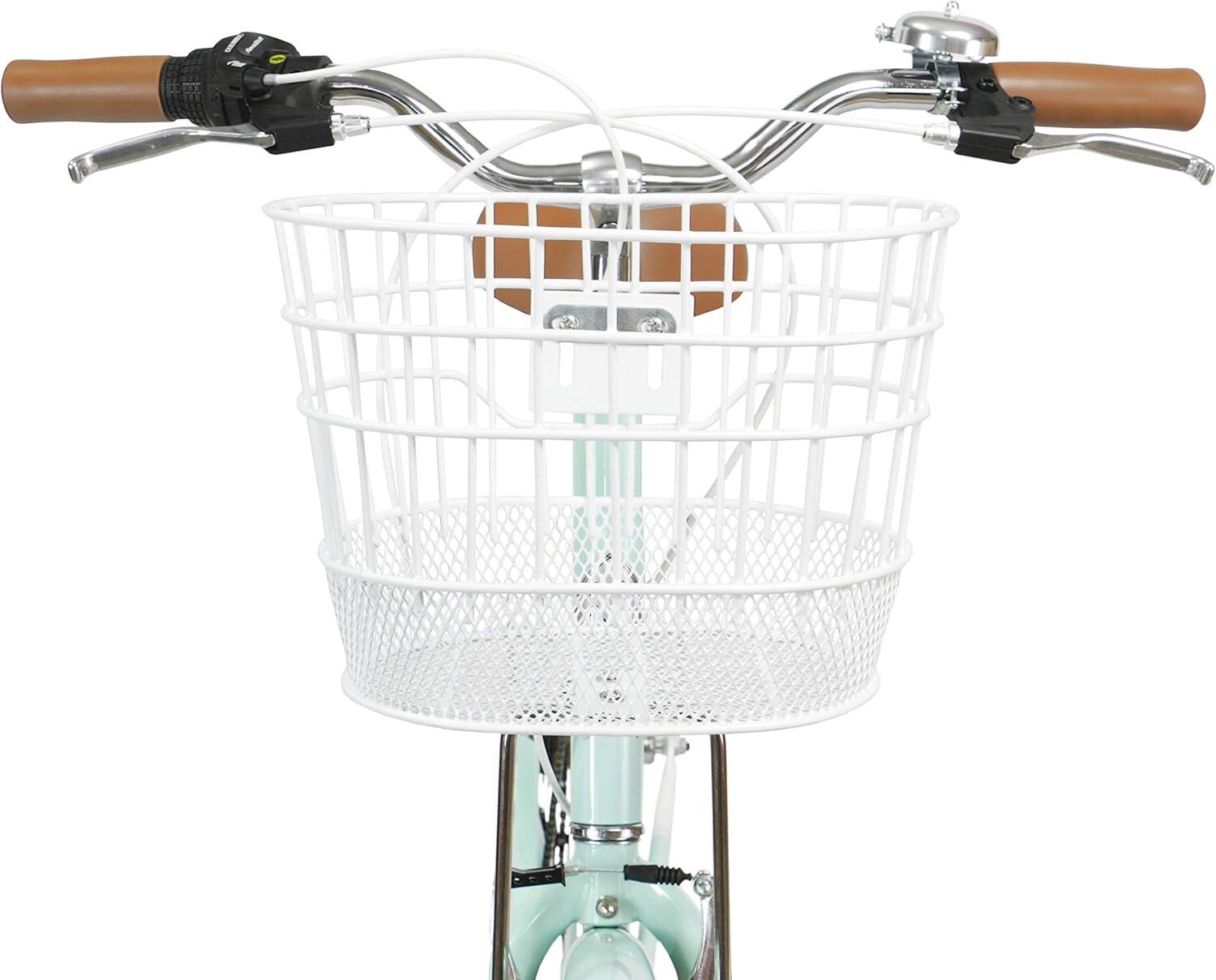 FabricBike Step City - Omafiets voor dames, Shimano 7-versnellingen. Green 2/6