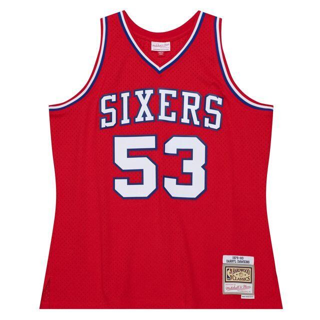MITCHELL & NESS NBA Philadelphia 76ers Jersey Darryl Dawkins 1979/80