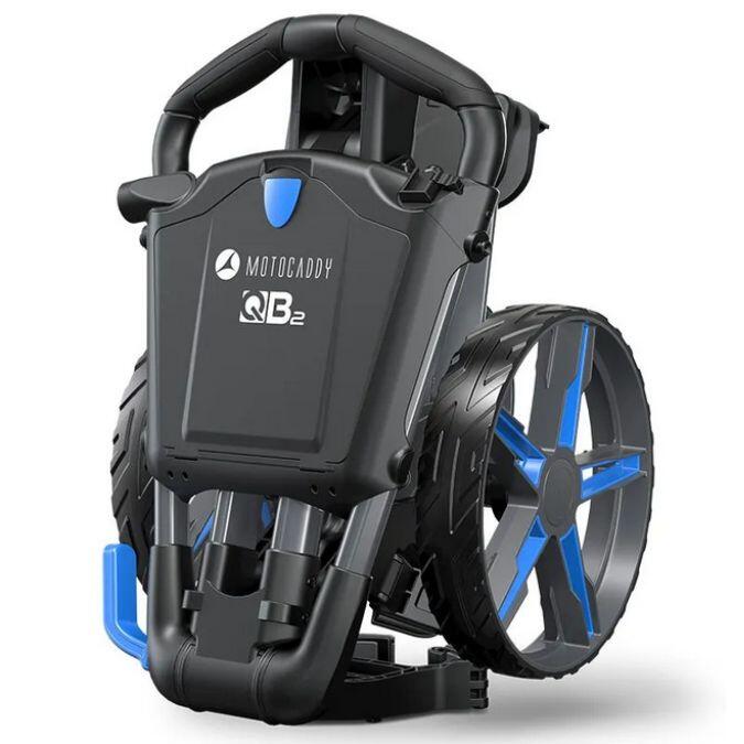 Motocaddy QB2 3 Wiel Golftrolley Zwart Rood 3/5