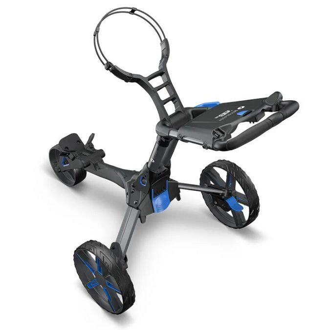 Motocaddy QB2 3 Wiel Golftrolley Zwart Rood 2/5