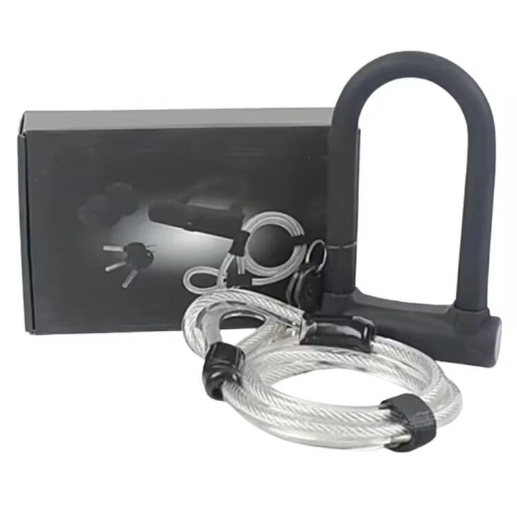 Beugelslot - U lock met kabel - fietsslot 2/5