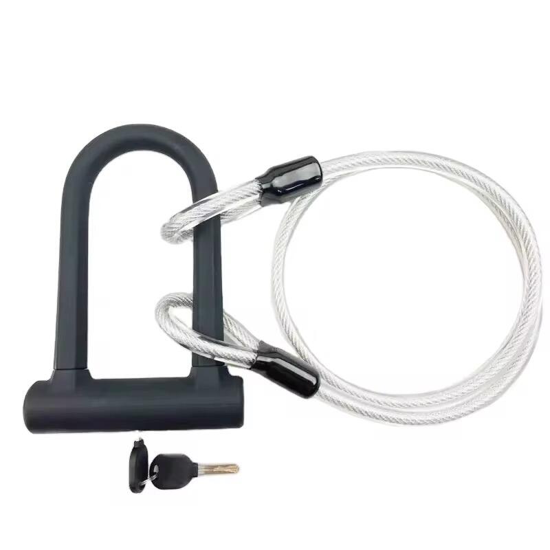 Beugelslot - U lock met kabel - fietsslot 3/5