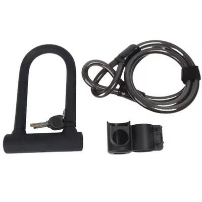 Beugelslot - u lock met kabel - fietsslot