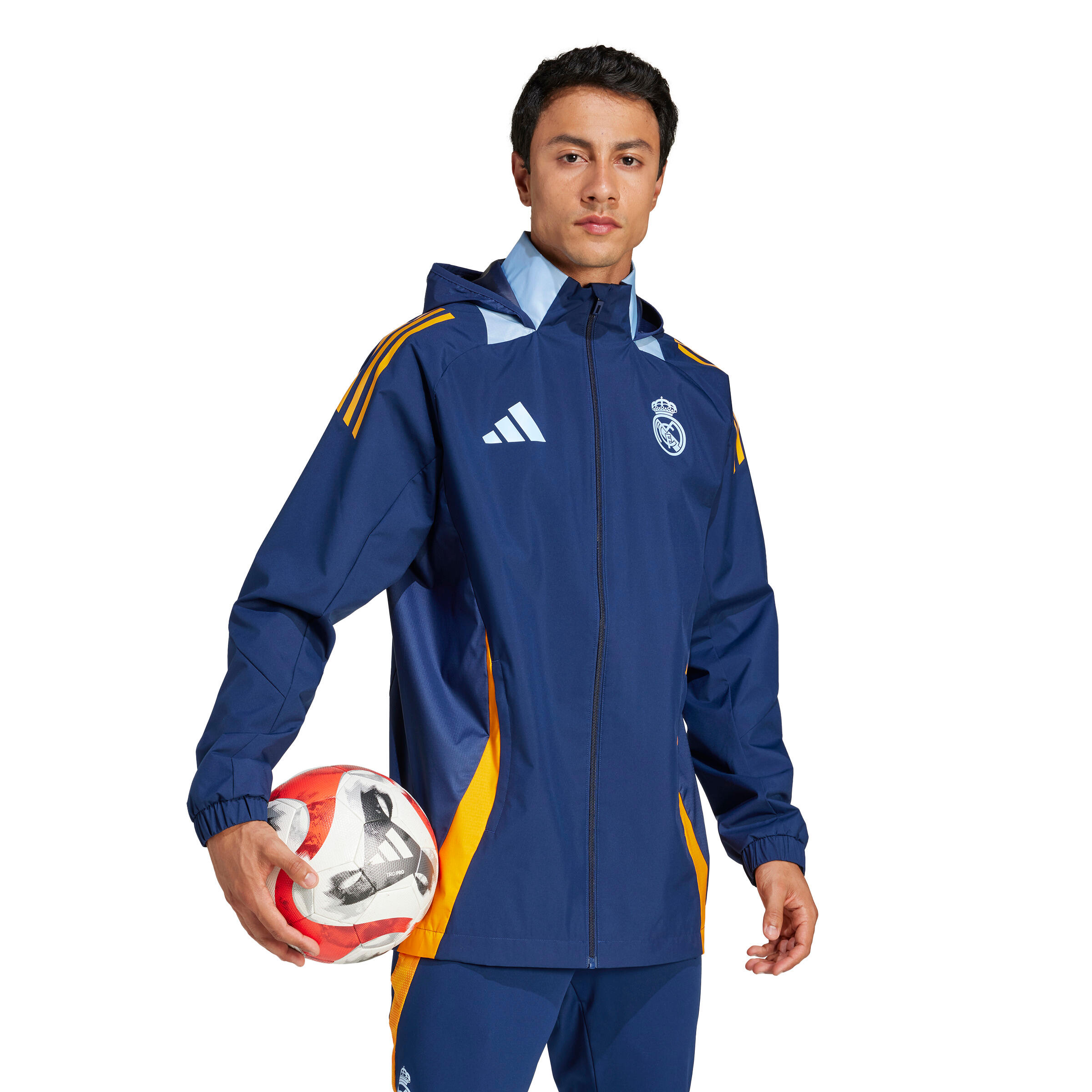 Veste imperméable Real Madrid Tiro 2024/25 Competition 2/6