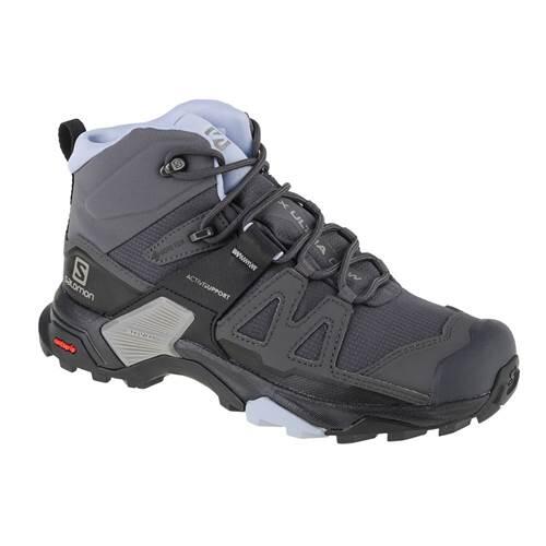 Salomon - Chaussure Randonnée Femmes Salomon X Ultra 4 Mid Gtx W - Chaussures De Sport - Gris - Decathlon