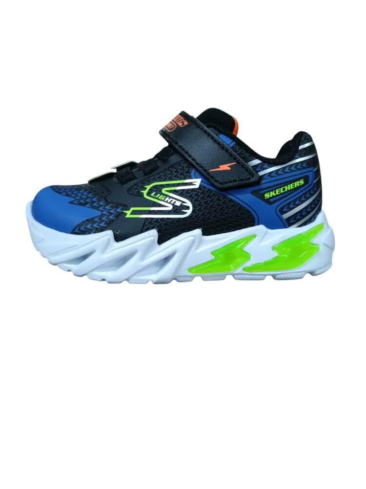 SKECHERS 400138n/bkbl Boys Sports Low Top Lace Up Trainers