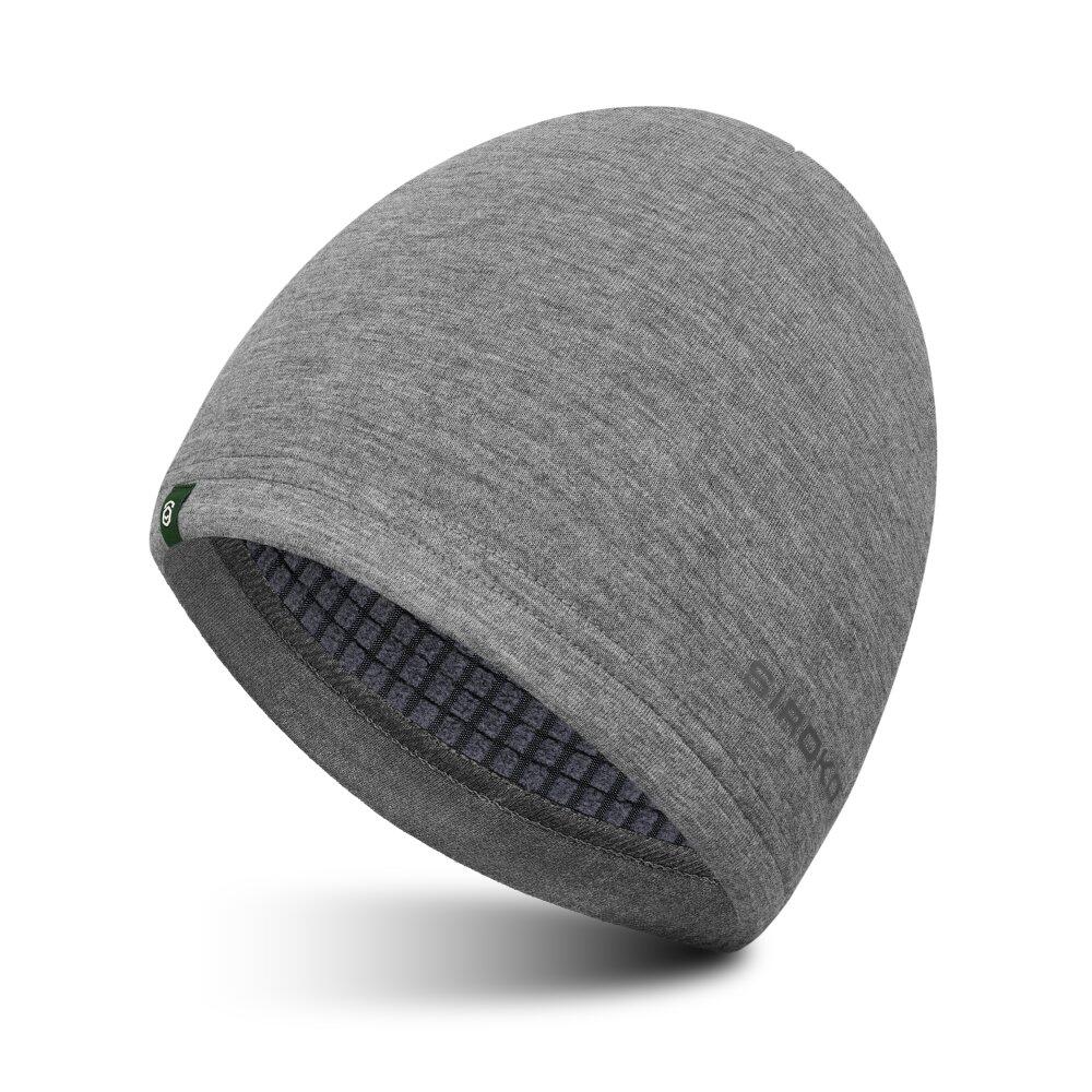 Berretto termico da corsa Fitness Uomo e donna Gamma Melange Gray Grigio 1/7