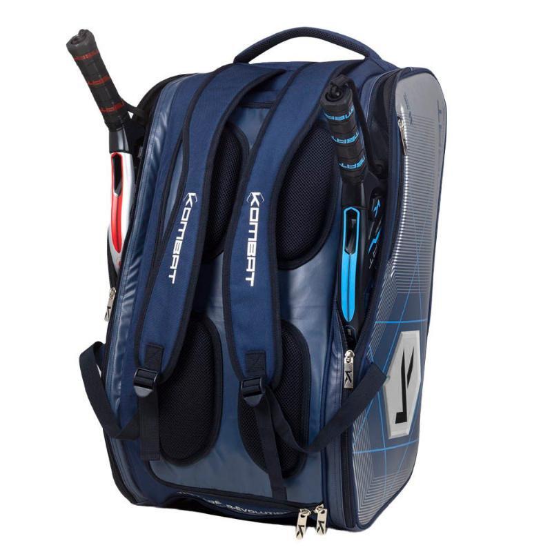 Saco padel kombat aqua azul marinho