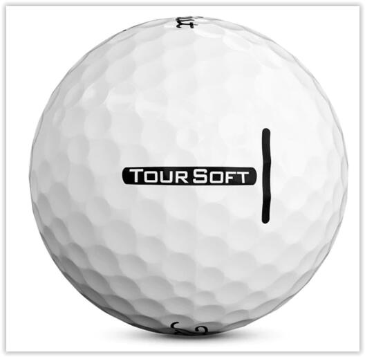 Titleist Tour Soft Golfballen Wit 2024 5/5