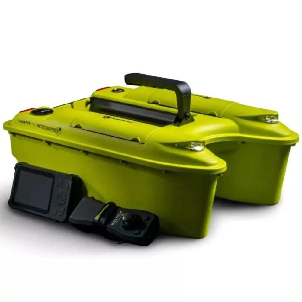 RidgeMonkey Hunter 750 Hi-Viz Echo Edition Bait Boat with Fish Finder 2/5
