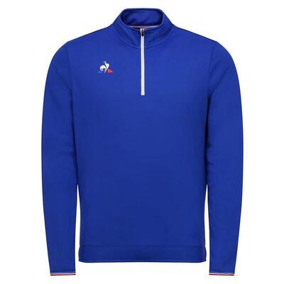 Le coq sportif training sweat half zip sweatshirt n� 1, kobalt kobalt maat l