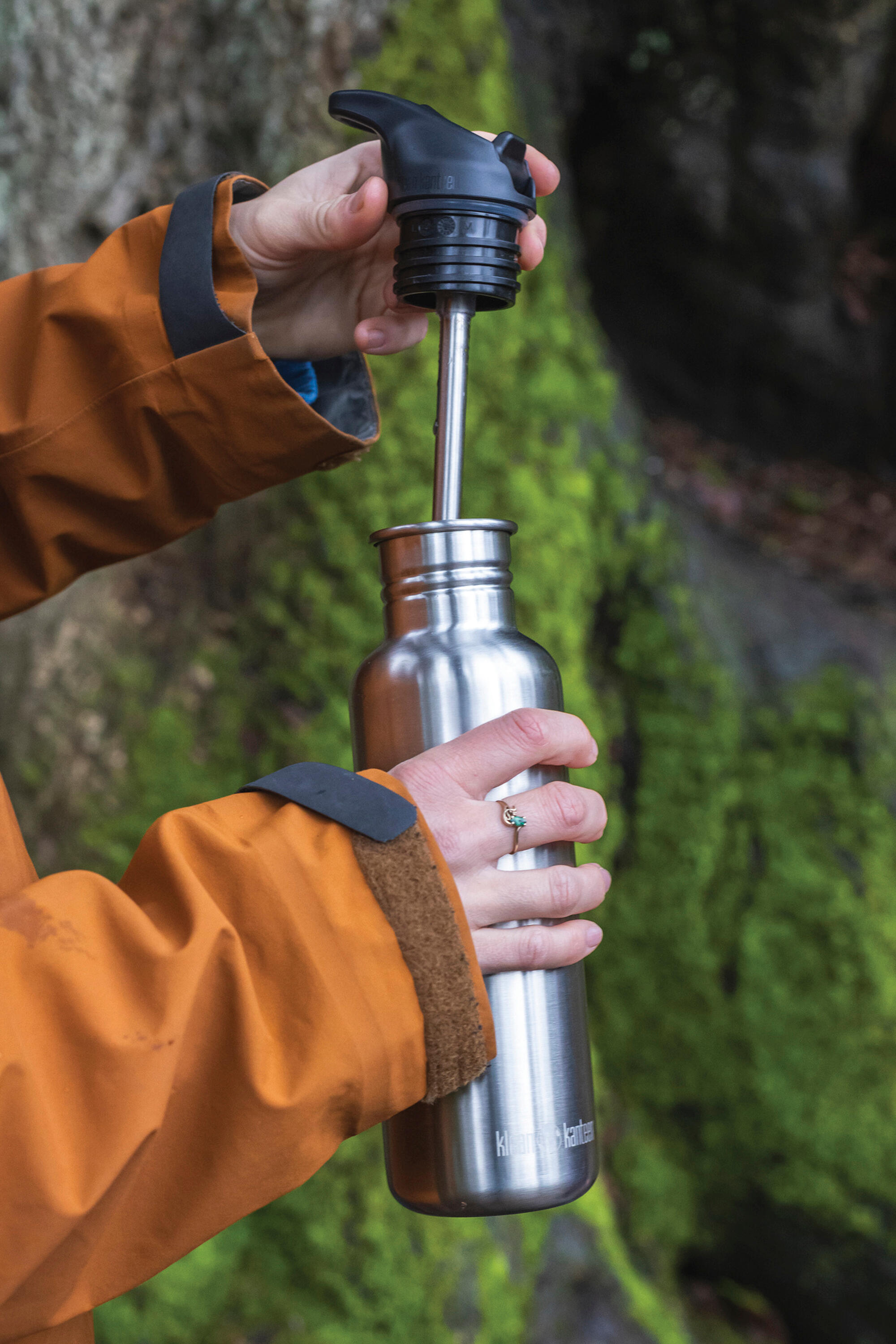 Gourde avec bouchon Klean Kanteen Classic Narrow Flip/Sport 3/3