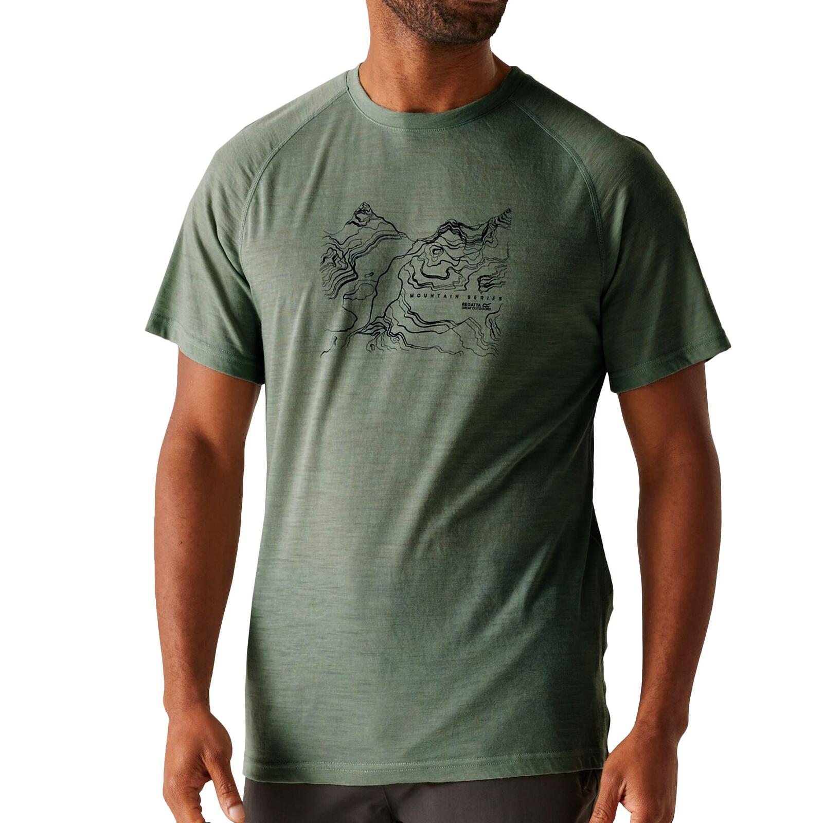 T-Shirt schnelltrocknend, feuchtigkeitsableitend Herren - Escade Herren T-Shirt 4/6