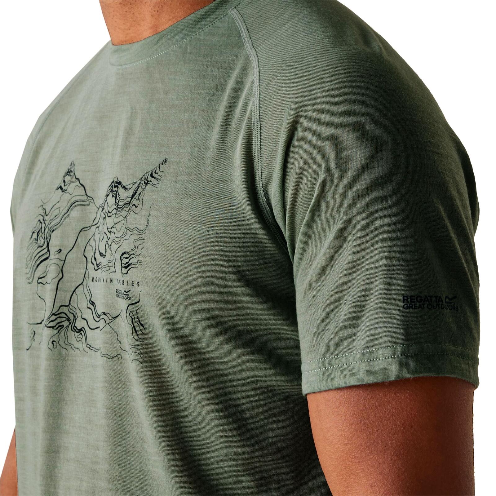 T-Shirt schnelltrocknend, feuchtigkeitsableitend Herren - Escade Herren T-Shirt 3/6