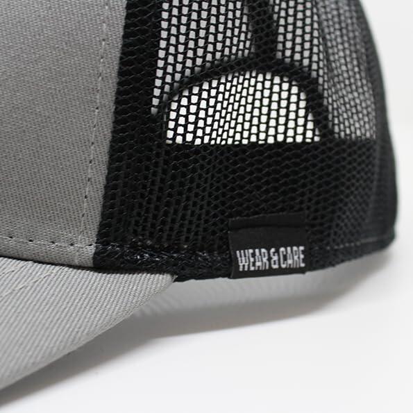 Gorra Trucker - 5 Paneles / Reciclada / Adulto / Talla única (Plomo) 4/5