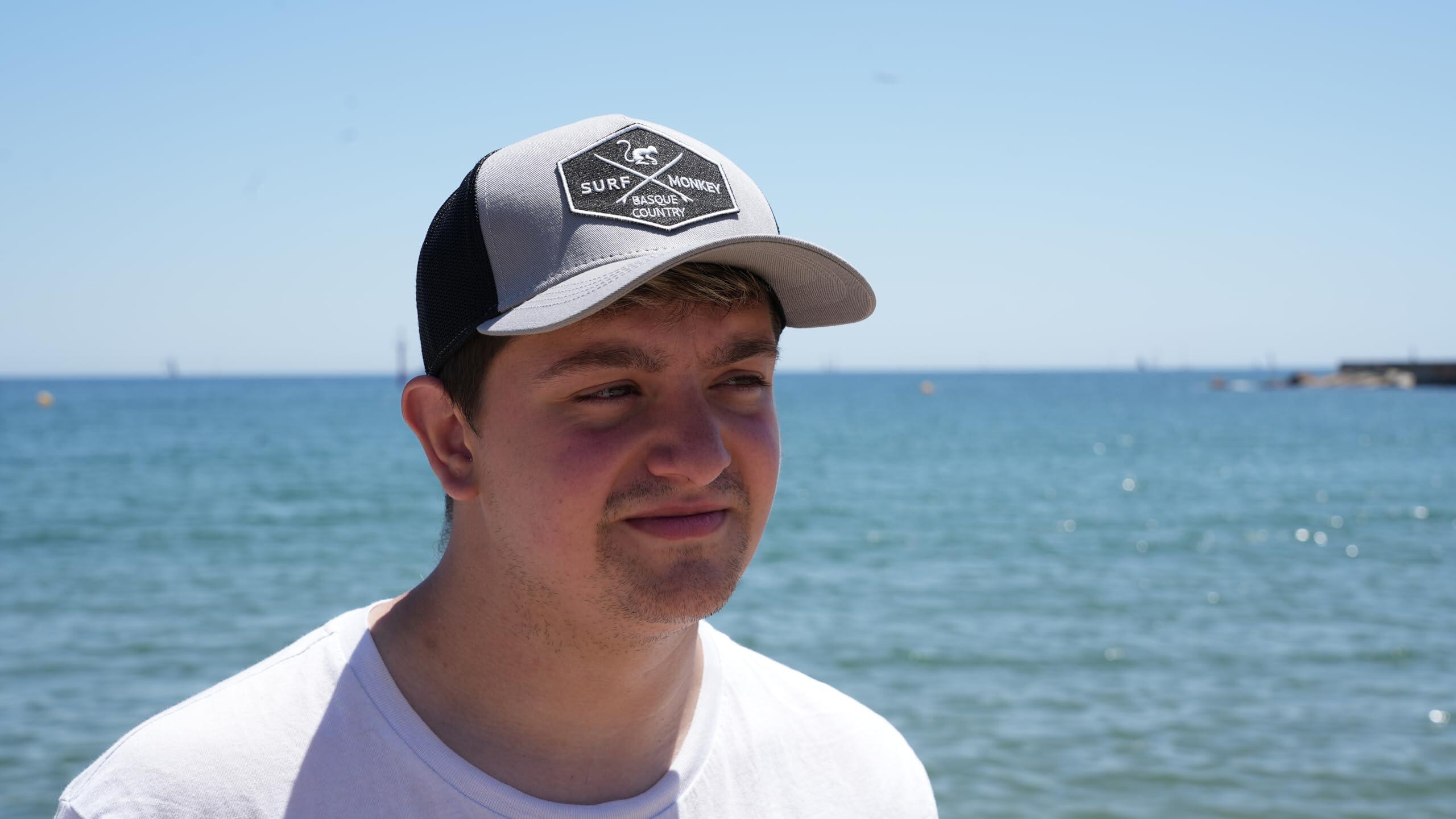 Gorra Trucker - 5 Paneles / Reciclada / Adulto / Talla única (Plomo) 5/5