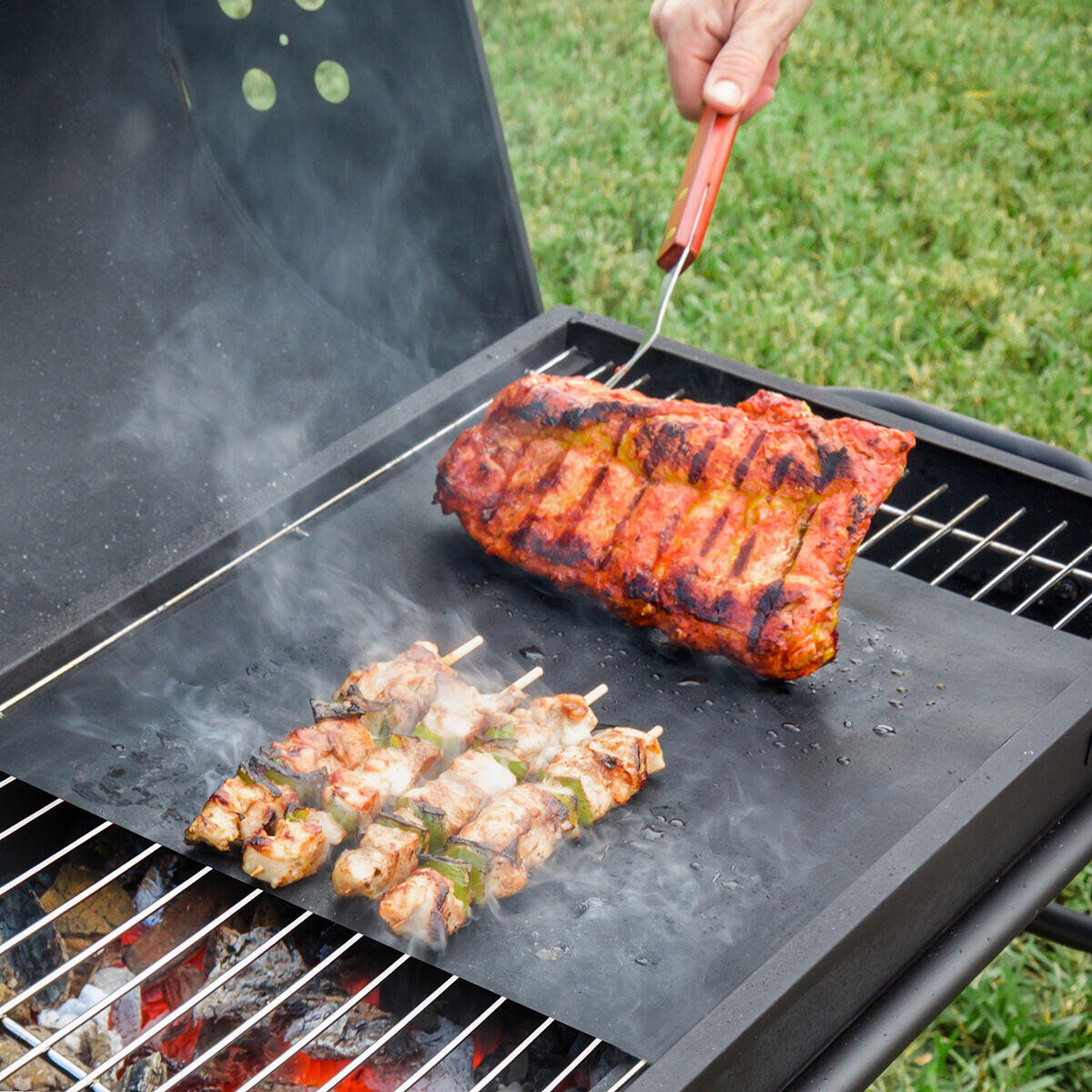 Tappetino per Forno e Barbecue (x2) InnovaGoods 2 Unità 3/5