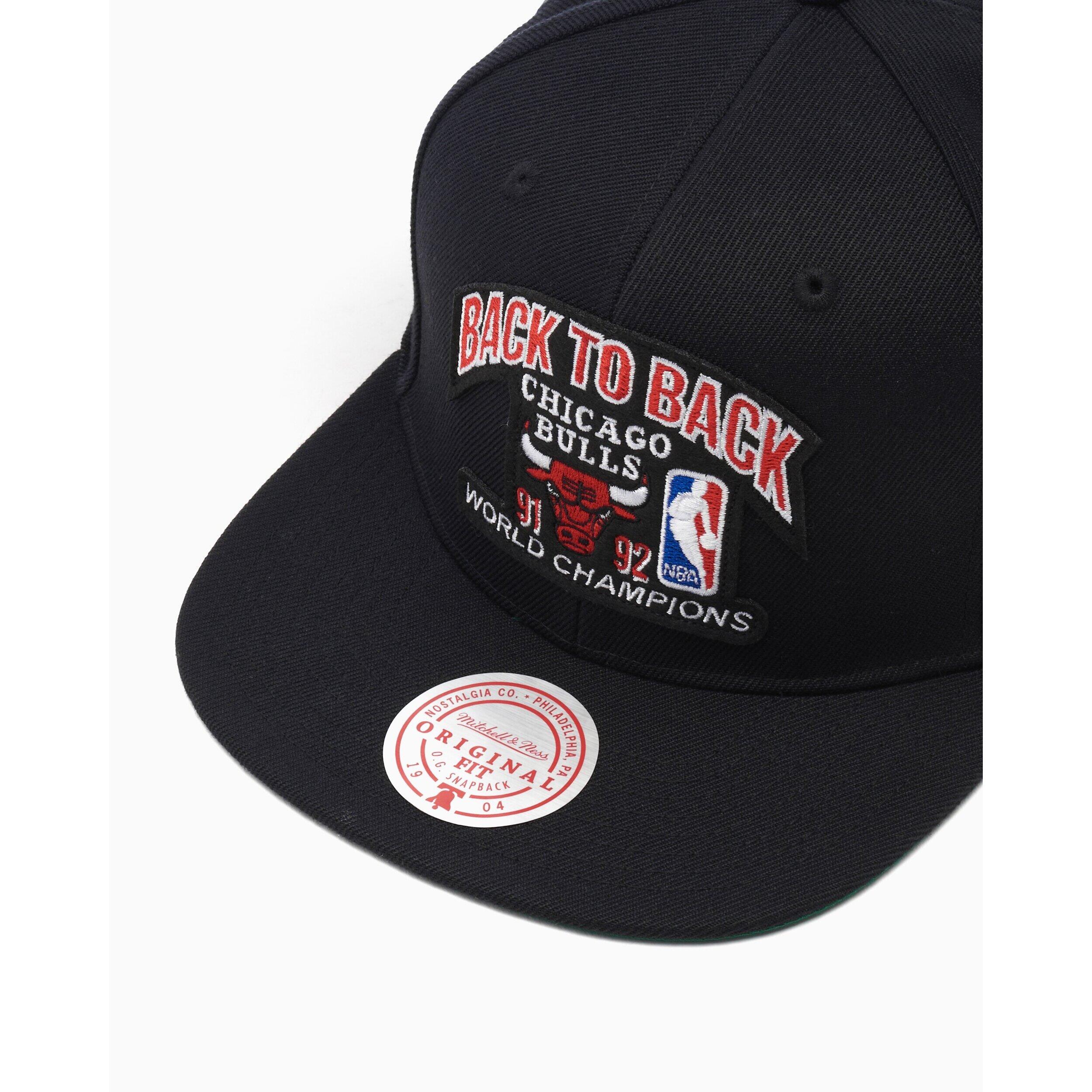 Snapback pet Chicago Bulls 91-92 Back To Back Champs HWC 3/5