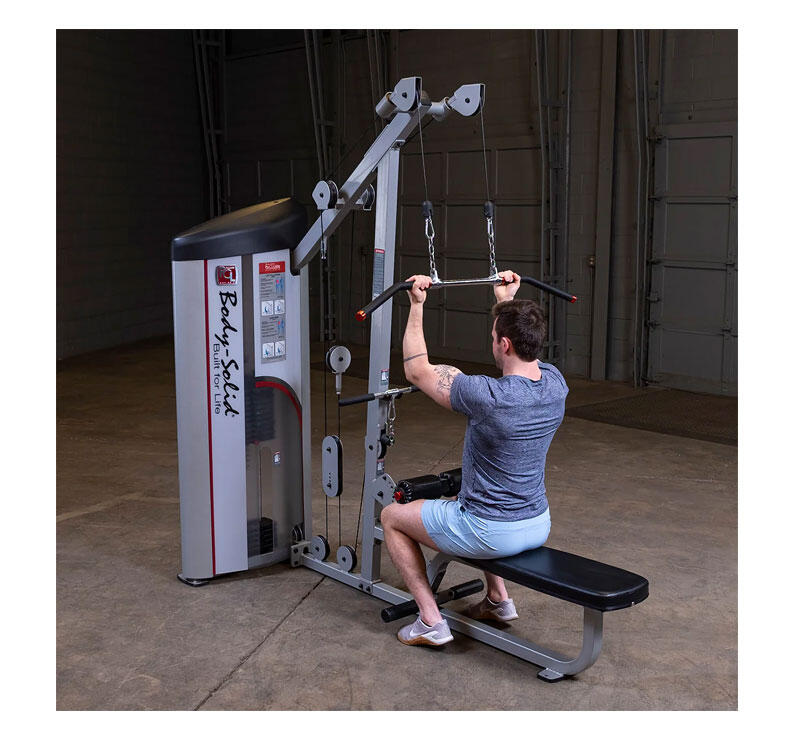 Machine double à poulies hautes et basses Pro Club Line Series II - 72,5kg 4/7