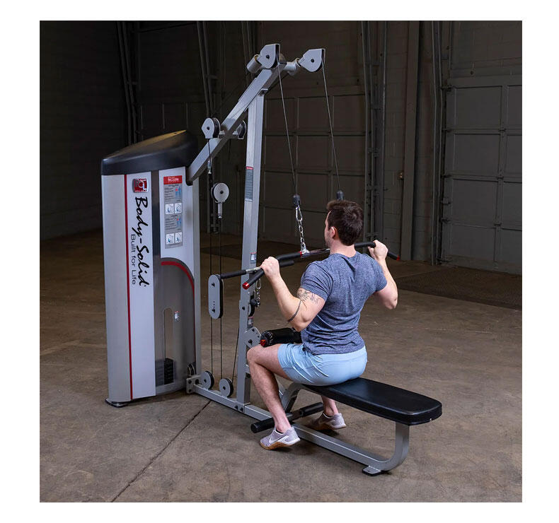 Machine double à poulies hautes et basses Pro Club Line Series II - 72,5kg 3/7