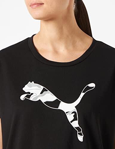 T-shirt de Sport Moderne PUMA pour Femme en Noir Classique 2/4