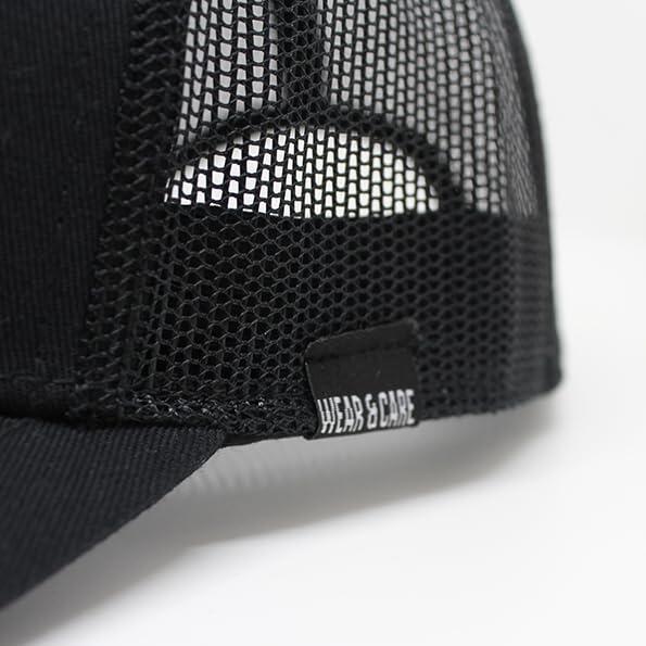 Gorra Trucker - 5 Paneles / Reciclada / Adulto / Talla única (Negro) 3/5