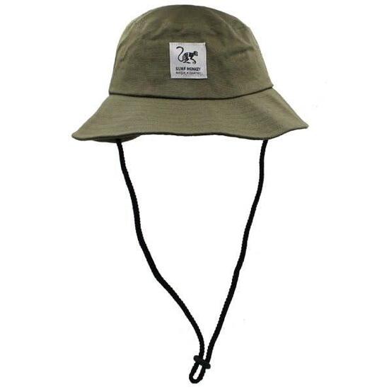 Wanderhut mit Kinnband – Trekking – Baumwolle – L/XL (Grau)