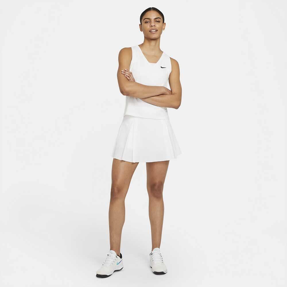 Gonna da tennis Nike Club donna, bianco, taglia S, Nike Flex 4/5