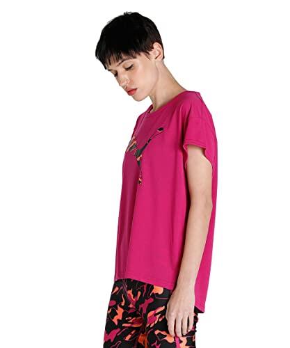 T-shirt de sport moderne Puma pour femmes - Fuchsia 2/5