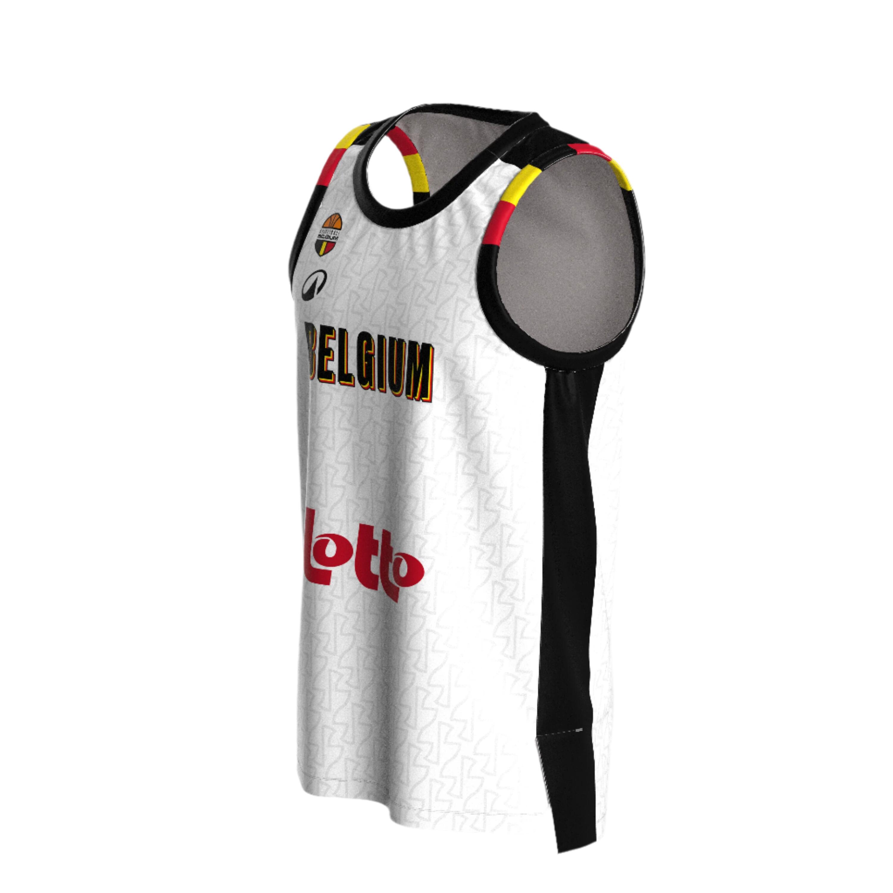 Official game jersey basketbal Belgium Cats / Lions Model Junior 5/5