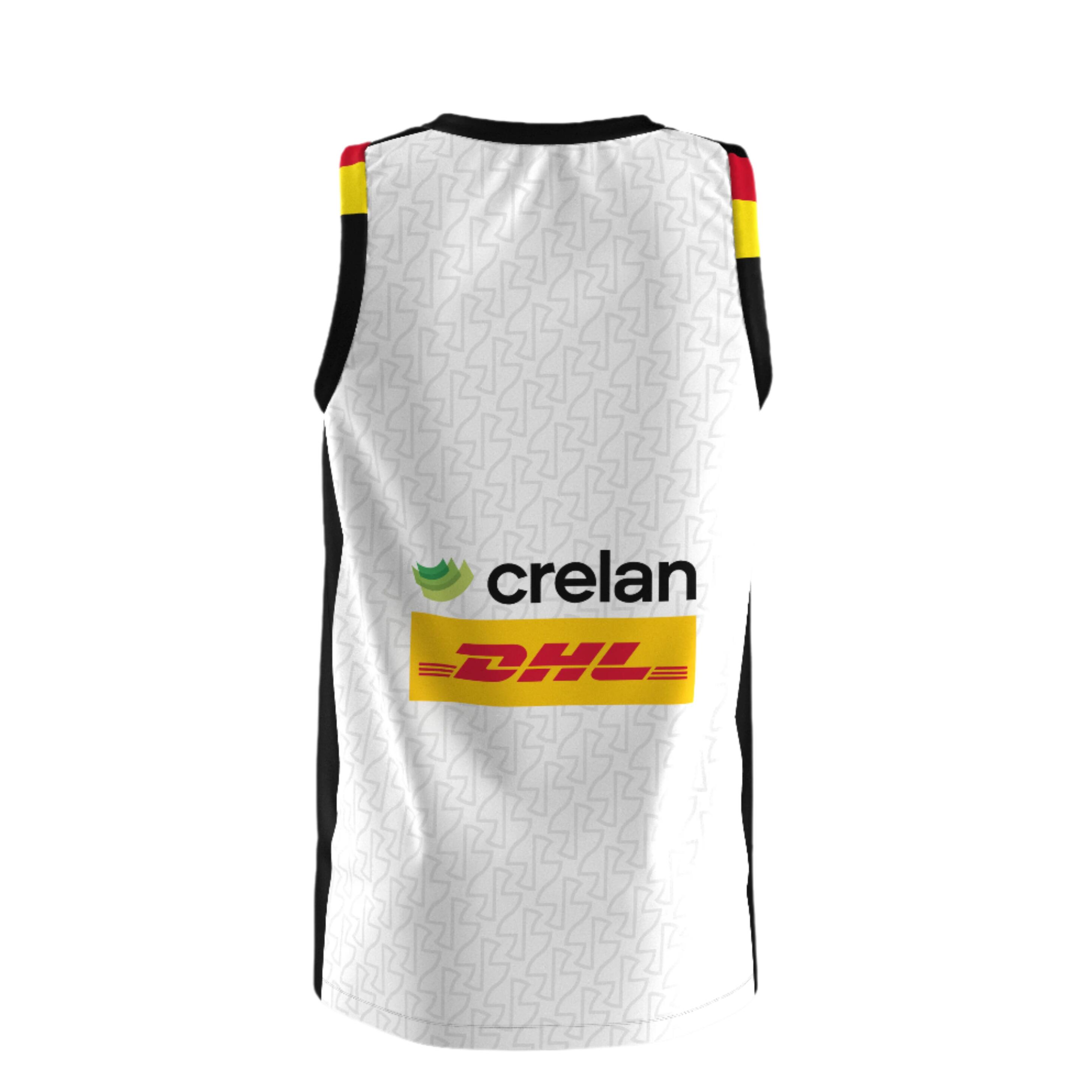 Official game jersey basketbal Belgium Cats / Lions Model Junior 2/5